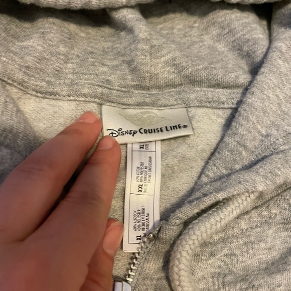 Disney Cruise Line Very Merrytime Zip up Hoodie - Picture 4 of 5